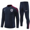 Dječji Engleska Sweatshirt Za Trening Četvrt Zip 2024-25 Crna Dječji Engleska Sweatshirt Za Trening Četvrt Zip 2024-25 Crna